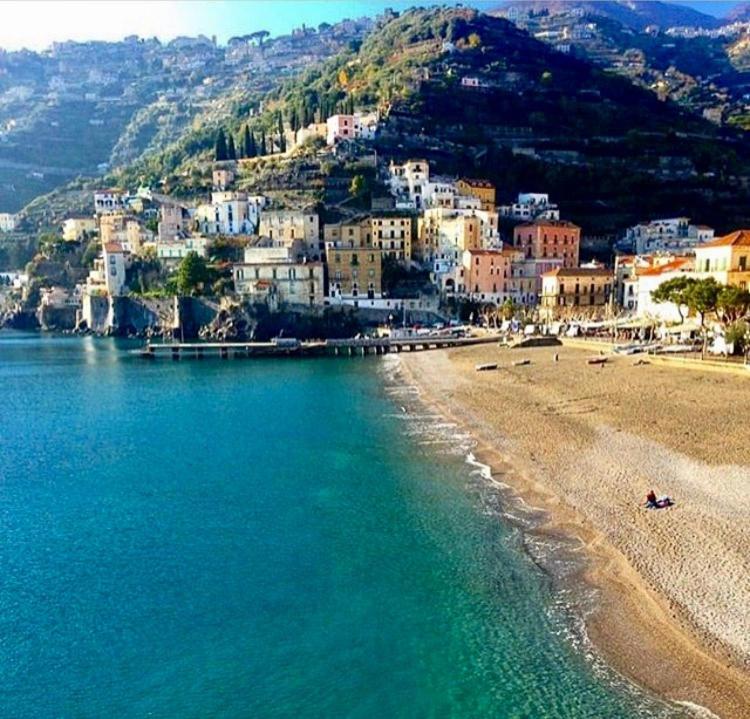 La Conchiglia Villa Minori Bagian luar foto