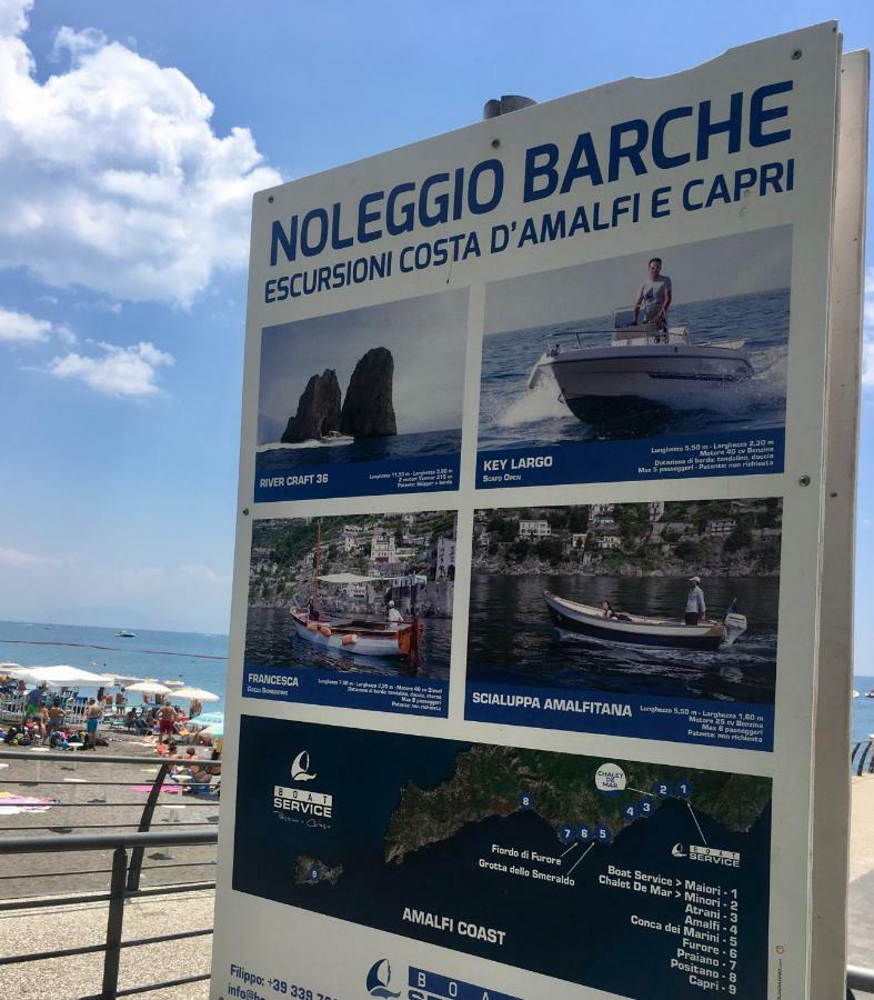 La Conchiglia Villa Minori Bagian luar foto