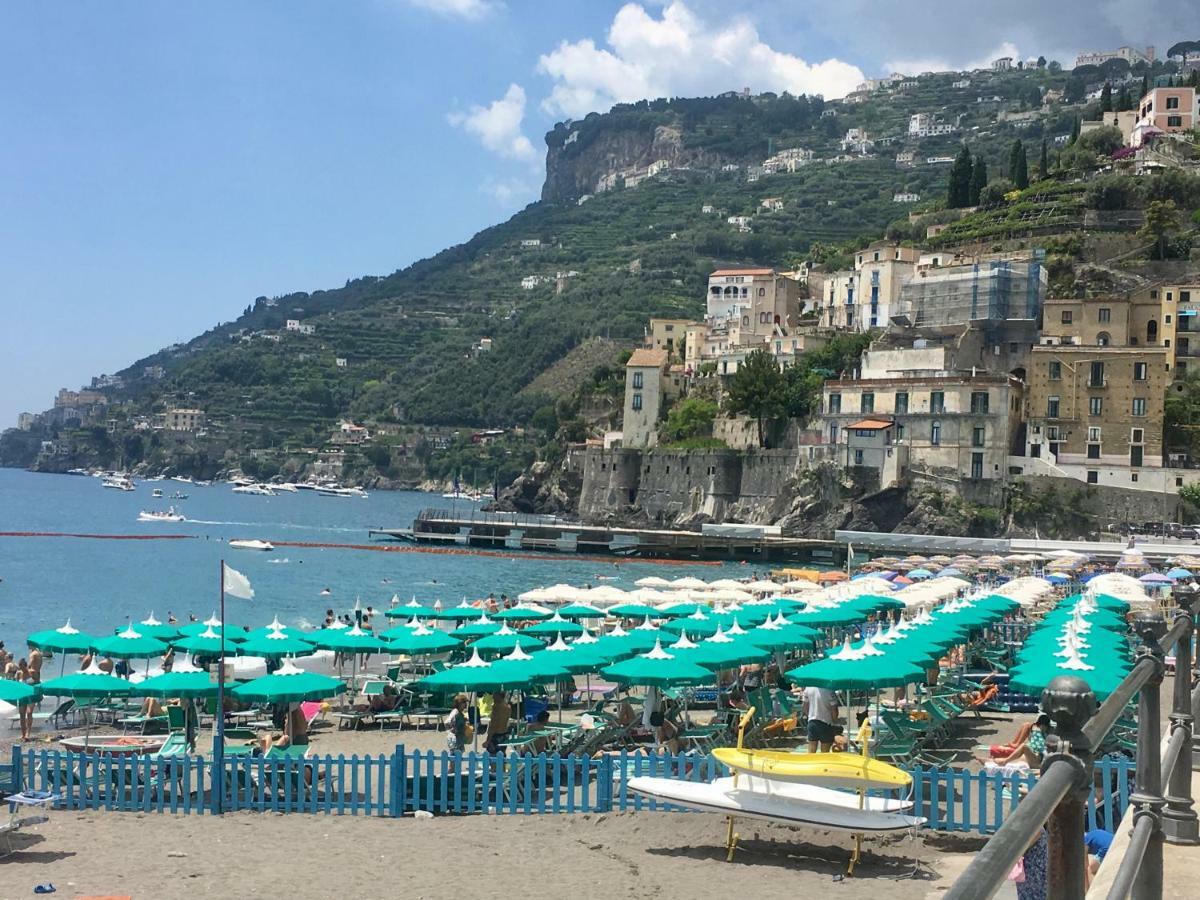 La Conchiglia Villa Minori Bagian luar foto